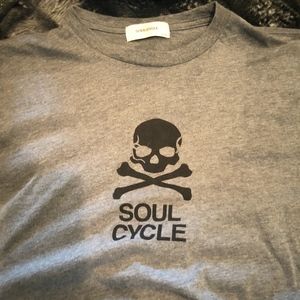 Soul Cycle short sleeved T-shirt Color Gray